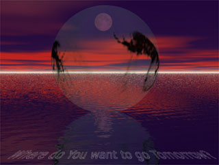 Rendered by me using Bryce 3D and Adobe PhotoShop 4.0